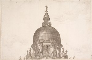 Procissão para Santa Maria della Salute 1631 de Boschini