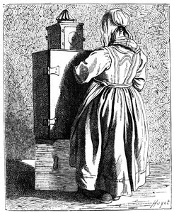 Uma lanterna mágica, 1737-1742. de Bouchardon