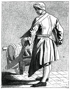 Fabricante de vinagre itinerante, 1737-1742. de Bouchardon