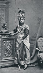 Raja of Rutlam, Agência da Índia Central, 1902 de Bourne and Shepherd