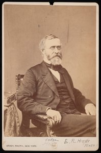 Retrato de Ebenezer Rockwood Hoar 1816-1895, antes de 1895. de Brady