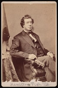 Retrato de Hamilton Fish 1808-1893, antes de 1893.
