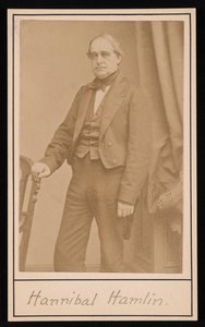 Retrato de Hannibal Hamlin 1809-1891, 1857.