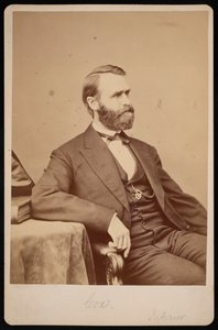 Retrato de Jacob Dolson Cox 1828-1900, Antes de 1900.