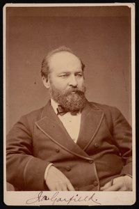 Retrato de James Abram Garfield 1831-1881, antes de 1876. de Brady