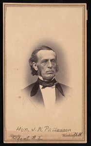 Retrato de James Willis Patterson 1823-1893, antes de 1869. de Brady