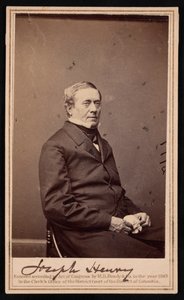 Retrato de Joseph Henry 1797-1878, 1865. de Brady