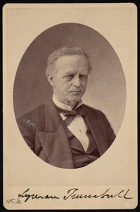 Retrato de Lyman Trumbull 1813-1896, entre 1868 e 1881. de Brady