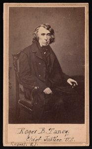 Retrato de Roger Brooke Taney 1777-1864, antes de 1864. de Brady