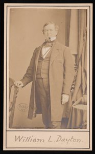 Retrato de William Lewis Dayton 1807-1864, antes de 1864. de Brady