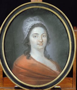Charlotte Corday (1768-93) 1793 (pastel sobre papel) de Brars
