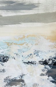 Onda do mar abstrata de Breanna Megan Studio