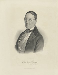Retrato do pianista e compositor Charles Mayer 1799-1862, ca 1854.