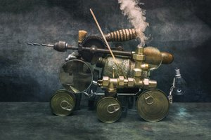 Invenção steampunk de Brig Barkow