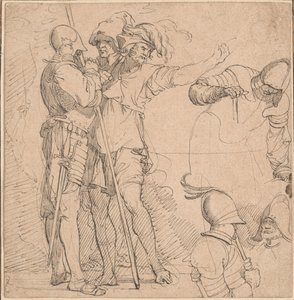 Capriccio Derivado da "Estatueta" de Salvator Rosa