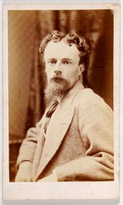Carte de Visite de John Atkinson Grimshaw (foto a p/b)