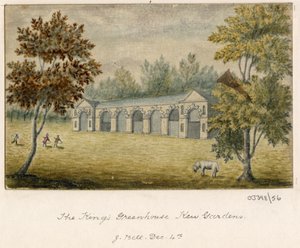 Uma série de esboços, vistas na Grã-Bretanha, no Continente e na América 1772-1778 (aguarela) de British School