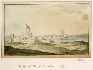 Uma série de esboços, vistas na Grã-Bretanha, no Continente e na América 1772-1778 (aguarela) de British School