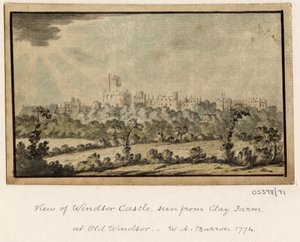 Uma série de esboços, vistas na Grã-Bretanha, no Continente e na América 1772-1778 (aguarela) de British School