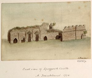 Uma série de esboços, vistas na Grã-Bretanha, no Continente e na América 1772-1778 (aguarela) de British School