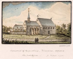 Uma série de esboços, vistas na Grã-Bretanha, Continente e América 1772-1778 (aguarela) de British School