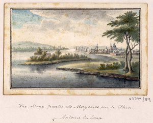 Uma série de esboços, vistas na Grã-Bretanha, Continente e América 1772-1778 (aguarela) de British School