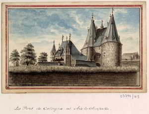 Uma série de esboços, vistas na Grã-Bretanha, Continente e América 1772-1778 (aguarela) de British School