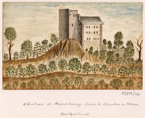 Uma série de esboços, vistas na Grã-Bretanha, Continente e América 1772-1778 (aguarela) de British School