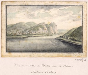 Uma série de esboços, vistas na Grã-Bretanha, Continente e América 1772-1778 (aguarela) de British School