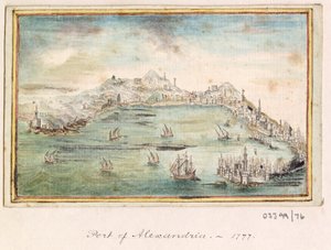 Uma série de esboços, vistas na Grã-Bretanha, Continente e América 1772-1778 (aguarela) de British School