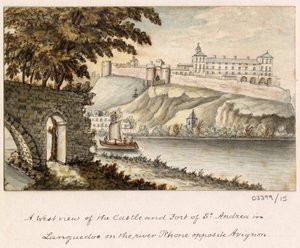 Uma série de esboços, vistas na Grã-Bretanha, Continente e América 1772-1778 (aguarela) de British School
