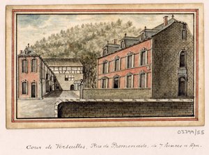 Uma série de esboços, vistas na Grã-Bretanha, Continente e América 1772-1778 (aguarela) de British School