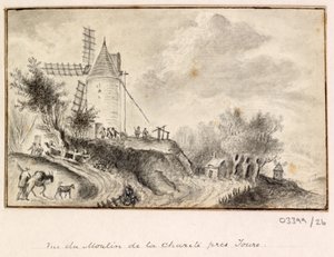 Uma série de esboços, vistas na Grã-Bretanha, no Continente e na América 1772-1778 (desenho) de British School