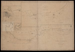 Carta da Terra Australis por M. Flinders, comandante do navio de Sua Majestade, 