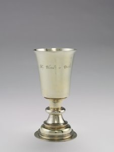 Taça da Comunhão, fabricada por DR, 1671-1672 de British School