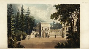 Deepdene, Surrey, a sede do banqueiro Thomas Hope de British School
