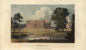 Castelo de Enmore, Somerset, sede do Conde de Egmont. de British School