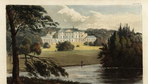 Castelo de Enmore, Somerset, a sede do 3º Conde de Egmont de British School