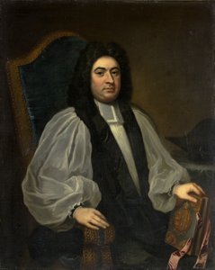 George Smallbridge, 22º bispo de Bristol, c.1715-19 (óleo sobre tela) de British School
