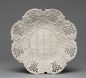 Placa, fabricada por uma Fábrica Staffordshire, Inglaterra, c.1760 de British School