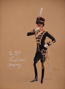 Os próprios Hussardos do 3º Rei de British School