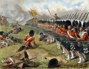 O avanço do 93º Sutherland Highlanders na batalha de Alma 1854 - em “” Harper