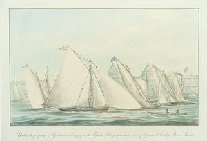 Perda do navio mercante "Weare" de Bristol, perdido na costa da Irlanda de British School