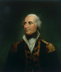 Vice-almirante Sir Roger Curtis (1746-1816) de British School