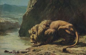 O rei bebe, 1881, 1922. de Briton Riviere