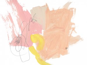 Pastel abstrato moderno