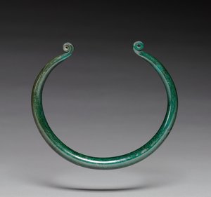 Torque de lingote, Hungria, c.1500 aC de Bronze Age