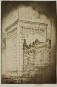 Chicago - 1880 - 1910 de Bror Julius Olsson Nordfeldt