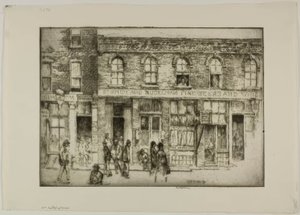 Chicago - A Pousada dos Dez Centavos de Bror Julius Olsson Nordfeldt