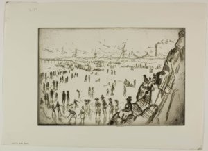 Praia Golden Gate de Bror Julius Olsson Nordfeldt